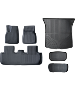 Premium İkili – Model Y Juniper 2025+ 3D Premium Paspas Seti + Bagaj Havuzu Seti