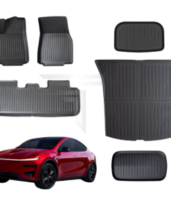 Premium İkili – Model Y Juniper 2025+ 3D Premium Paspas Seti + Bagaj Havuzu Seti