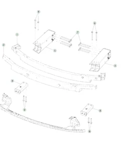 Model Y Juniper Ön Tampon Alt Destek Demiri (2025 ve Sonrası)