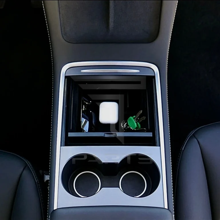Model Y 2025+ organizer Tesla Juniper orta konsol düzenleyici Kolçak içi düzenleyici Model Y Tesla kablosuz şarj pedi koruma Model Y bardaklık aparatı Tesla iç düzenleme aksesuarları Tesla interior organizer