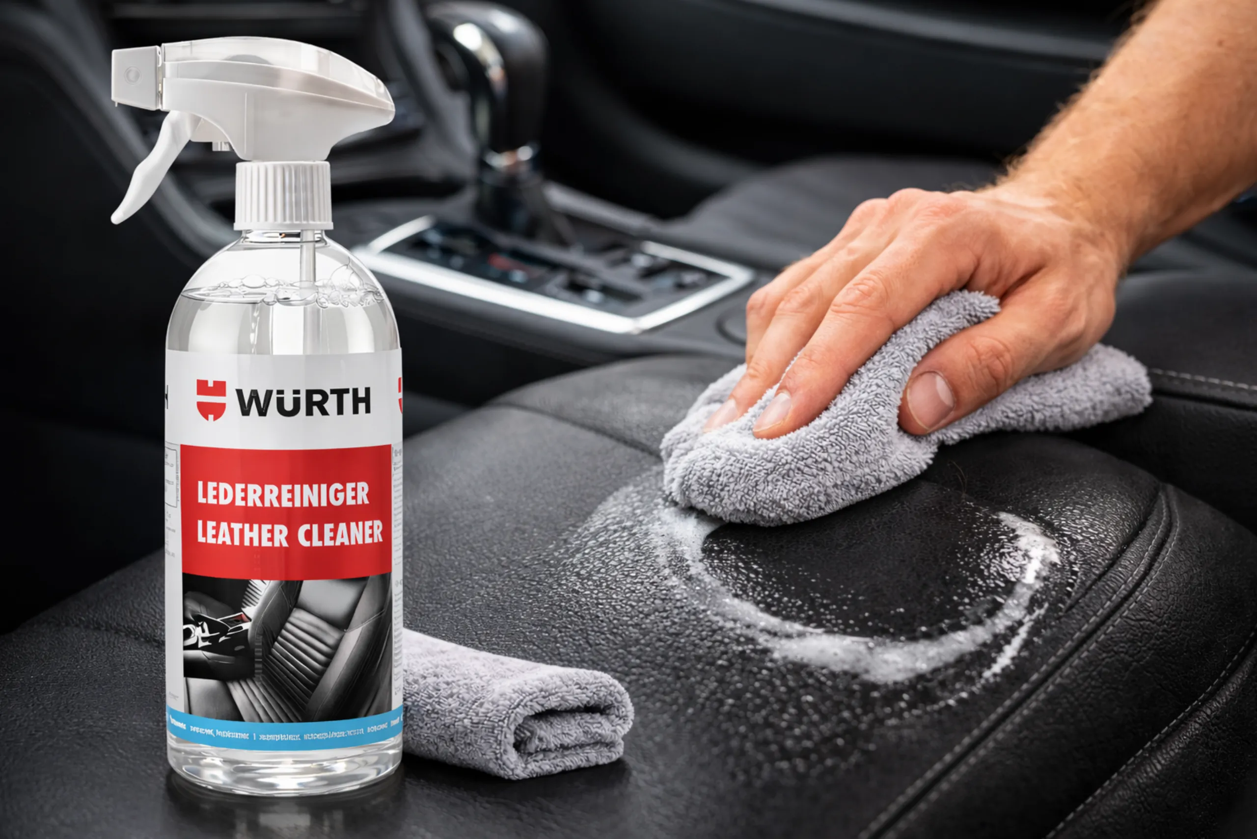Würth Deri ve Alcantara Temizleme Spreyi 500 ML | Araç İçi Deri Temizleyici - Görsel 2