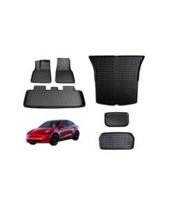 Mükemmel İkili – Model Y Legacy 3D Premium Paspas Seti + Bagaj Havuzu Seti