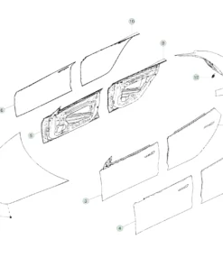 Alternative view of Model 3 Bagaj Kapağı (2017 - 2020)