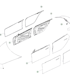 Alternative view of Model 3 Motor Kaputu (2017 - 2020)