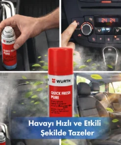 Alternative view of Würth Quick Fresh Pure Araç İçi Koku Giderici 100 ML – Biyosit İçermez